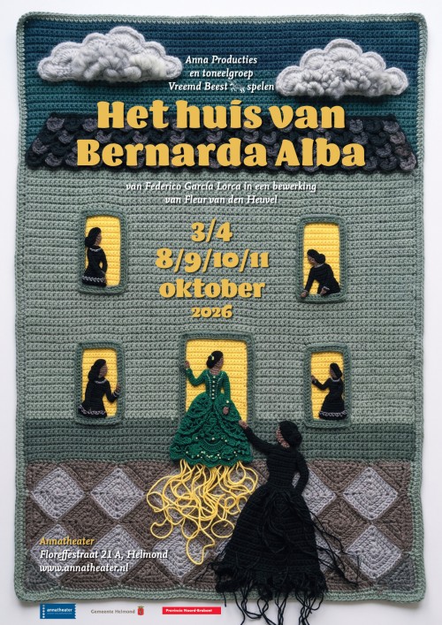 Anna Producties en toneelgroep Vreemd Beest spelen: Het Huis van Bernarda Alba 