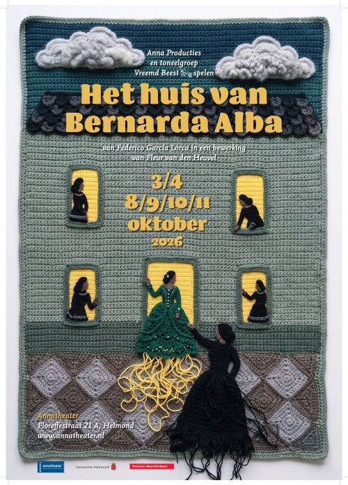 Anna Producties en toneelgroep Vreemd Beest spelen: Het Huis van Bernarda Alba 